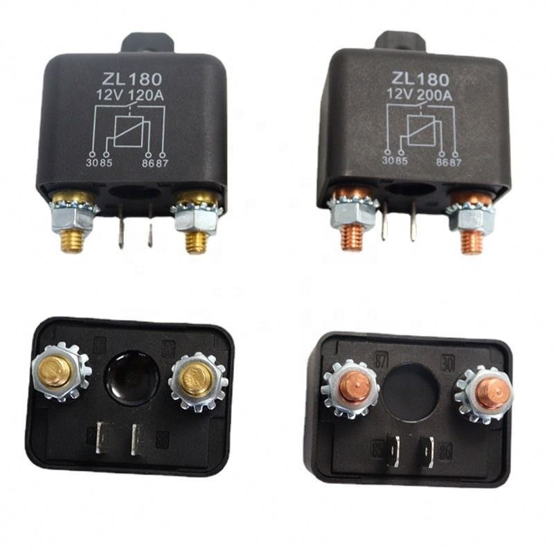 Vehicle-mounted Automobile Emergency Start Power Source Relay 120A200A12v24v Small Size and Sufficient Power