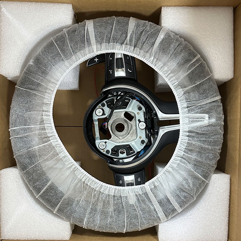 Factory Direct Sale Custom Genuine Leather Steering Wheels For BMW F series F30 F10 F15 F16