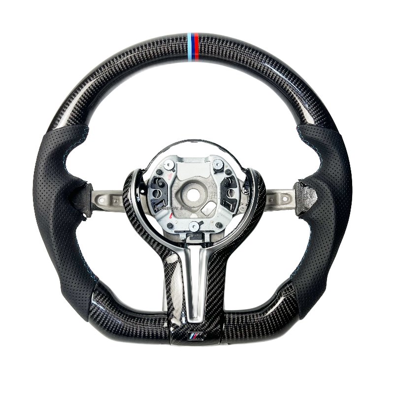 Factory upgraded sports style real carbon fiber steering wheel For BMW F22 20 F35 31 30 F10 18 F80 M3M4M5M6 car steering wheel