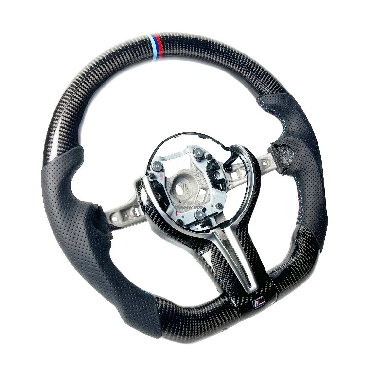 Factory upgraded sports style real carbon fiber steering wheel For BMW F22 20 F35 31 30 F10 18 F80 M3M4M5M6 car steering wheel