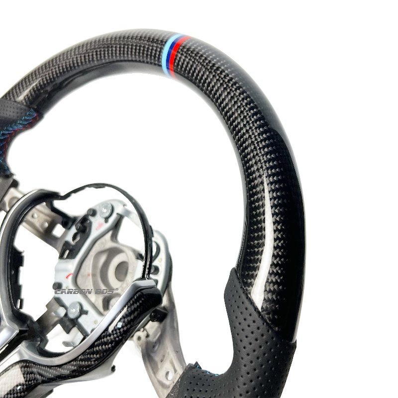 Factory upgraded sports style real carbon fiber steering wheel For BMW F22 20 F35 31 30 F10 18 F80 M3M4M5M6 car steering wheel