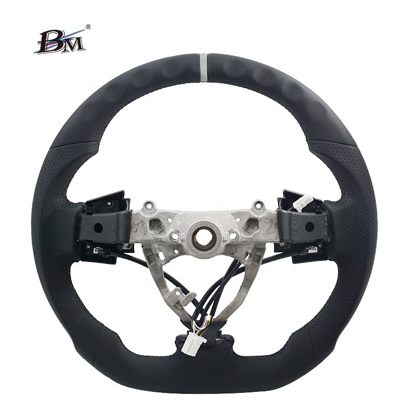 For Toyota FJ Cruiser Custom Perforated Leather With Button Whole Steering Wheel 2007-2023 Cover Interior Accessories For Cars