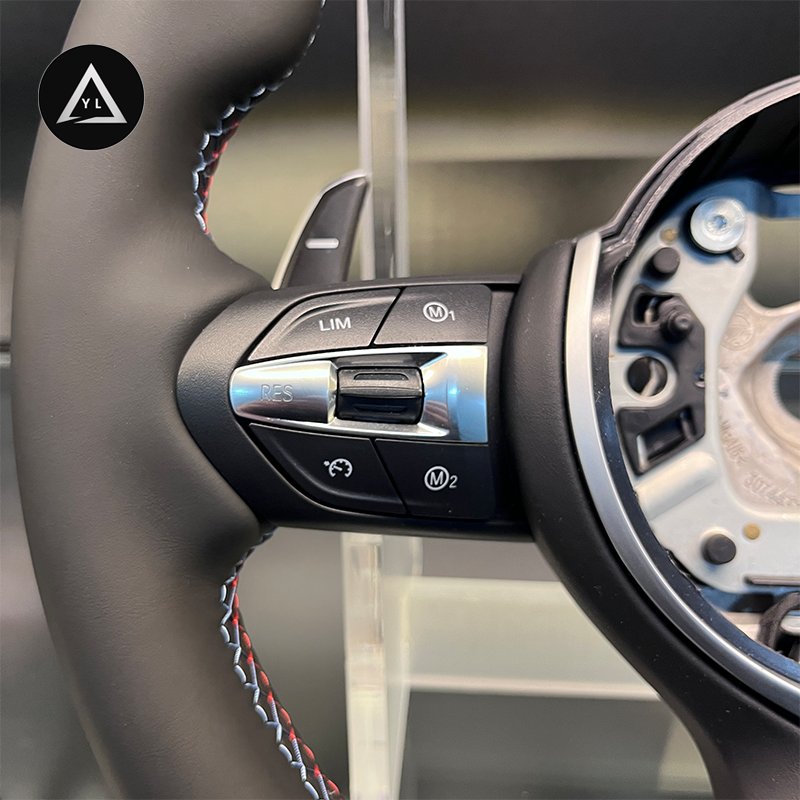 Custom multi-function leather steering wheel For BMW F30 M Sport Steering Wheel F35 F80 F15 F16 F25 M3 M4 M2