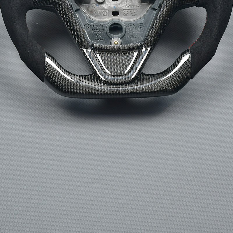 For Ford Forrest Kuga Edge Focus Carnival Mondeo carbon fiber steering wheel Car steering wheel upgrade and modification