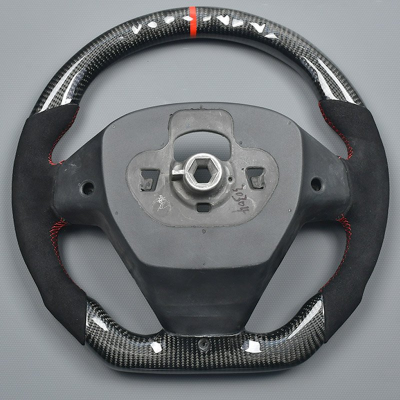 For Ford Forrest Kuga Edge Focus Carnival Mondeo carbon fiber steering wheel Car steering wheel upgrade and modification