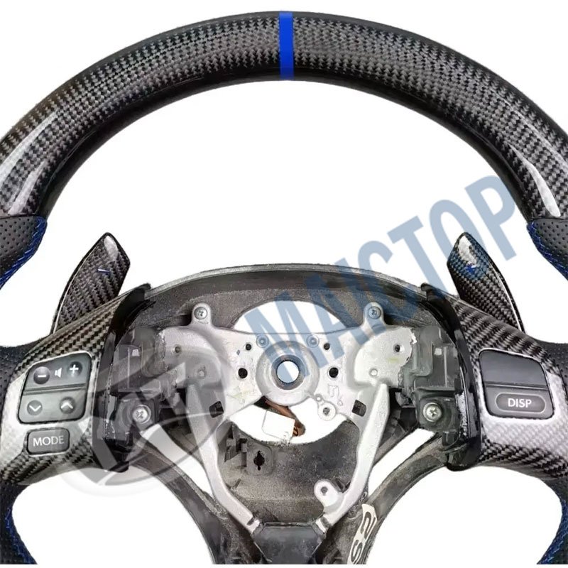 MAICTOP car accessories steering carbon steering wheel high Quality wheel steering wheel upgrade kit For lexus is250 is350