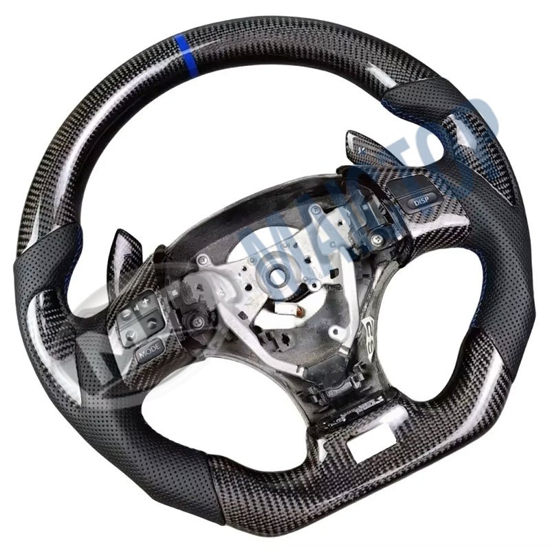 MAICTOP car accessories steering carbon steering wheel high Quality wheel steering wheel upgrade kit For lexus is250 is350
