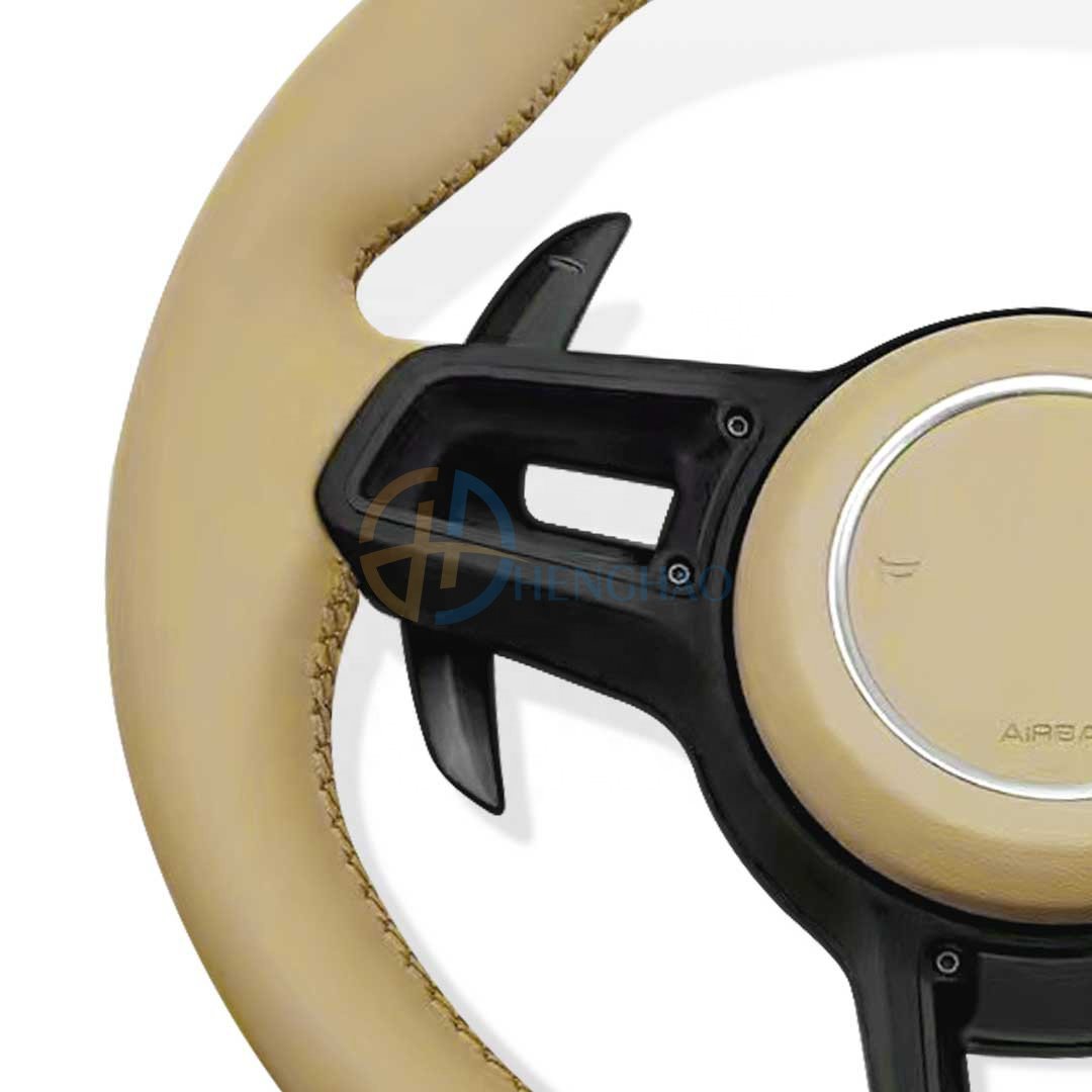 Customized Car Steering Wheel Fit For Porsche Cayenne 718 991 911 Cayman Panamera Macan Upgraded Leather Steering Wheel