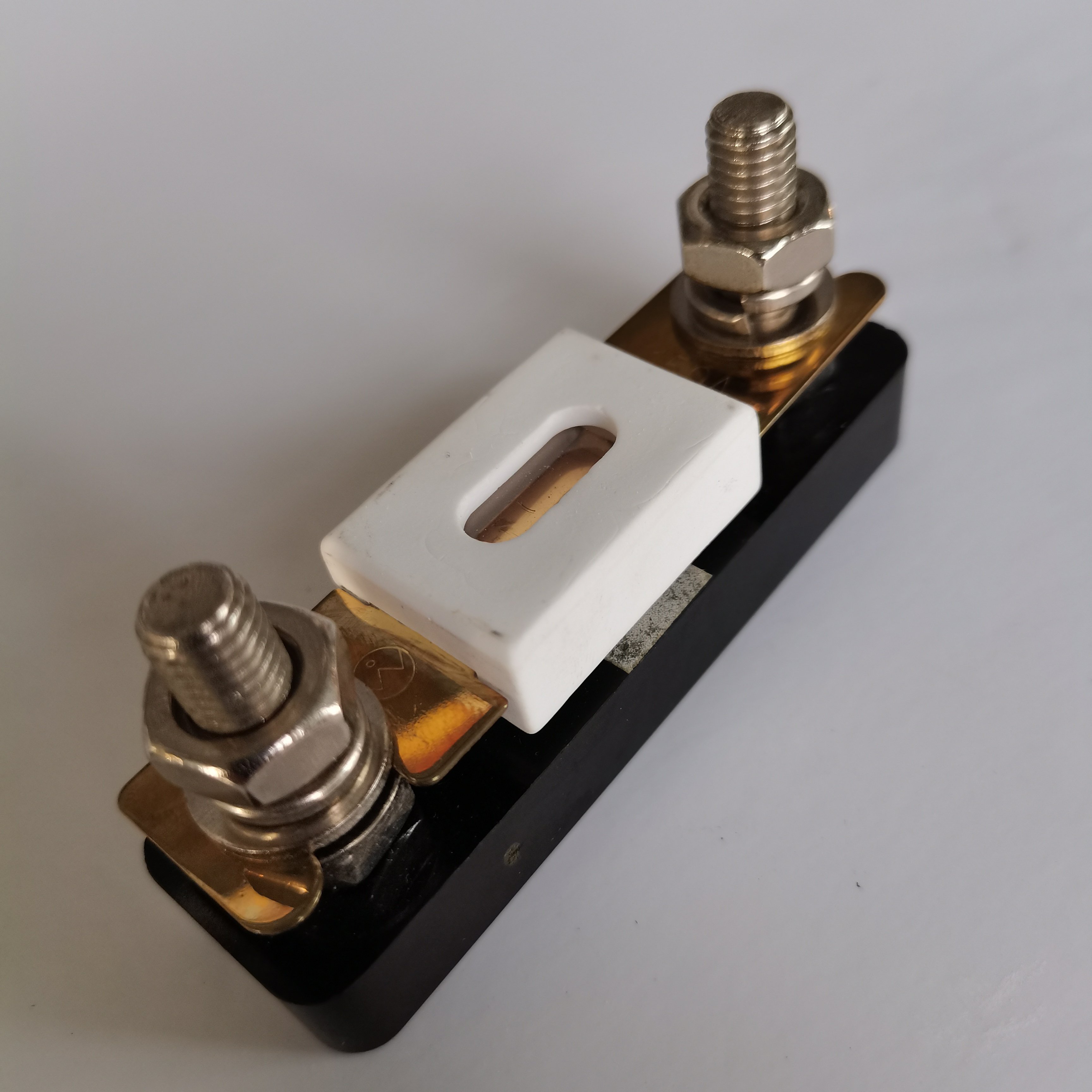 New Original Modules Auto Fuse Box Ceramic Stainless Steel Bolt on Fuse Relay Holder