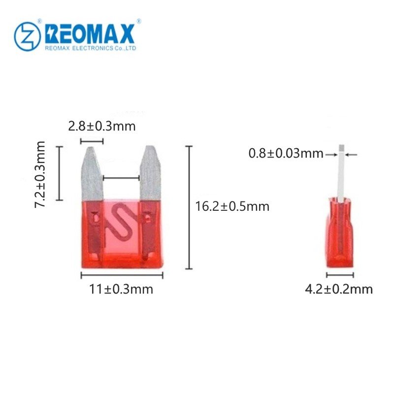 CE/RoHS Mini Blade Fuses 1-40A ATS/ATM/APM Car Auto Fuse 32V, Supply Inline Waterproof Fuse Holder Tap Block Box