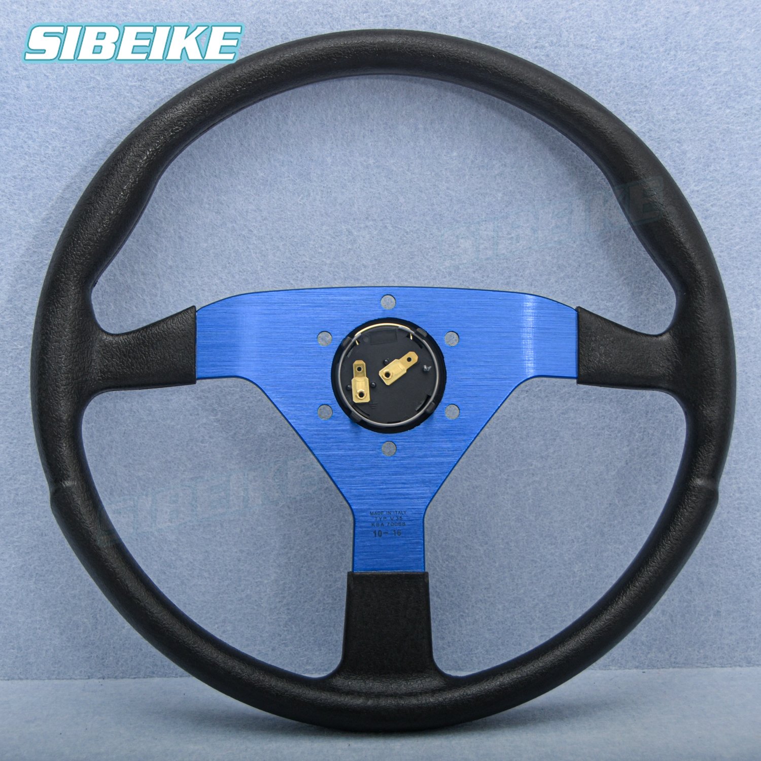 JDM Montecarlo Alcantara PU Steering Wheel Universal Racing Sports Flat Dish Steering Wheel 14inch