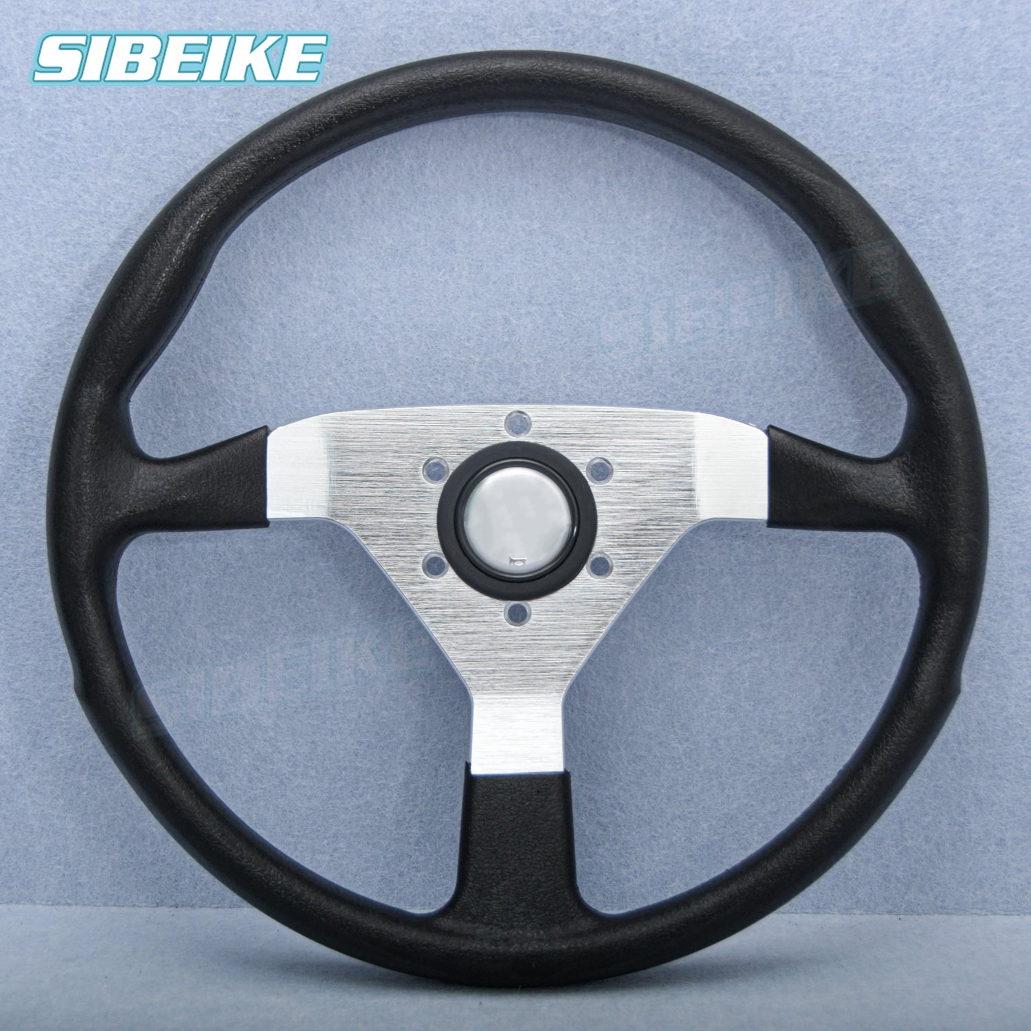 JDM Montecarlo Alcantara PU Steering Wheel Universal Racing Sports Flat Dish Steering Wheel 14inch