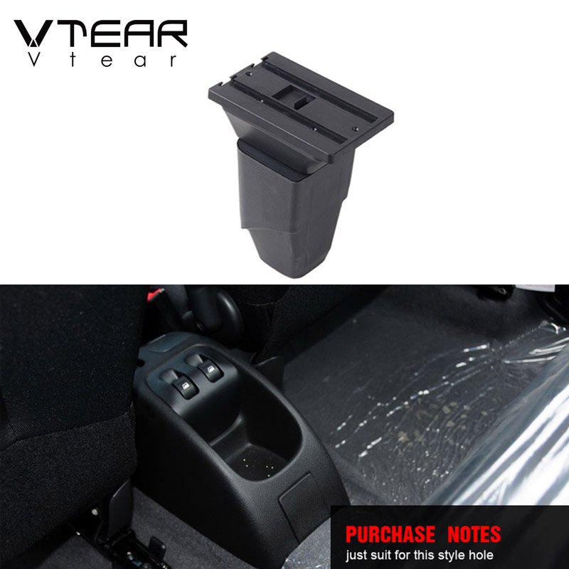 Vtear for PEUGEOT 206 207 Armrest Interior Center Console Storage Box Arm Rest Car-Styling Decoration Accessories Parts 2013