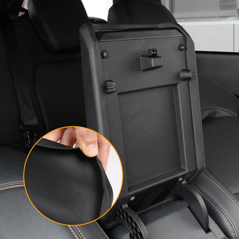 Waterproof Console Cover Seat Box Cover Protector TPE Car Pad Car Armrest Box Cover for Ford Bronco