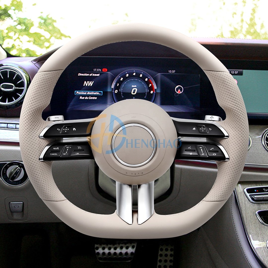 Custom Dragonfly Leather Steering Wheel For Mercedes Benz C-Class E-Class G-Class W205 W463 W166 W204 AMG Sports Steering Wheel