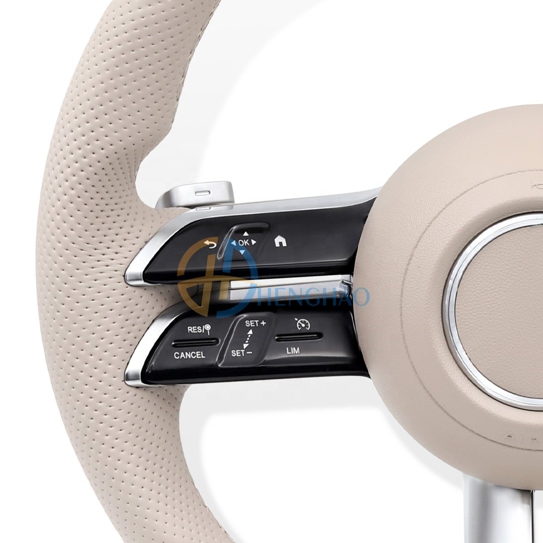 Custom Dragonfly Leather Steering Wheel For Mercedes Benz C-Class E-Class G-Class W205 W463 W166 W204 AMG Sports Steering Wheel