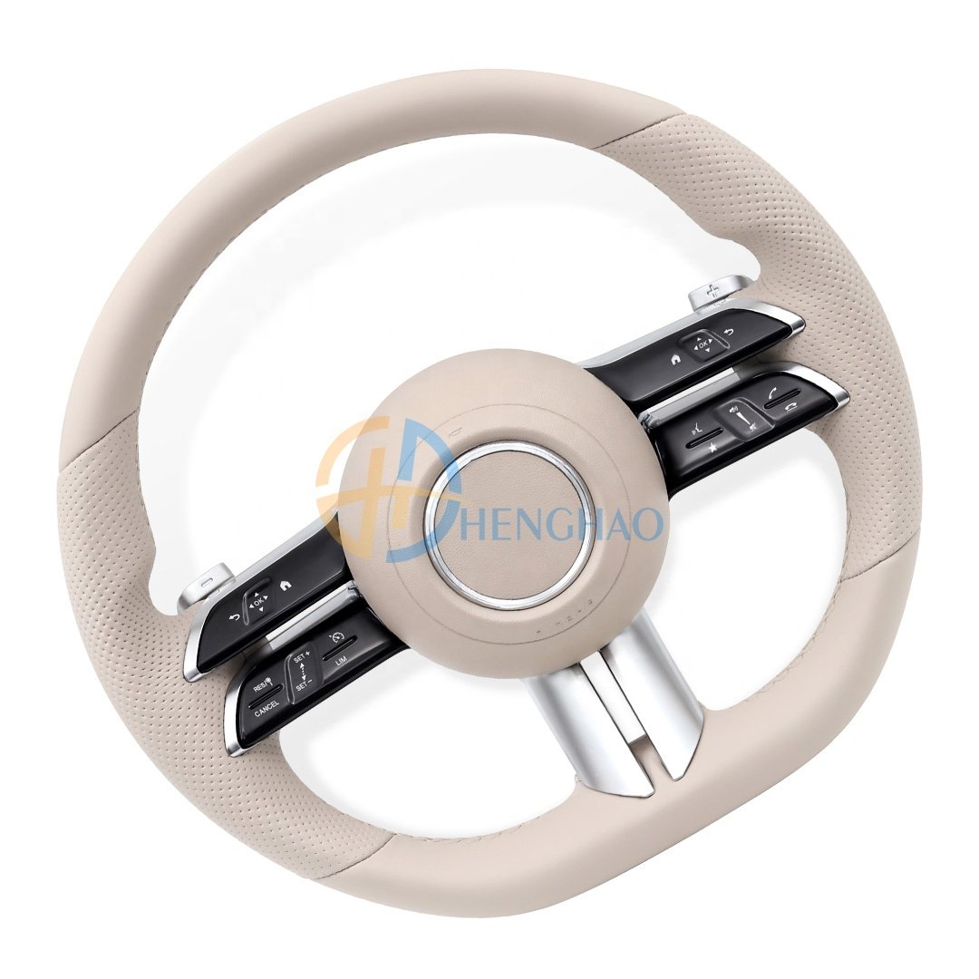 Custom Dragonfly Leather Steering Wheel For Mercedes Benz C-Class E-Class G-Class W205 W463 W166 W204 AMG Sports Steering Wheel