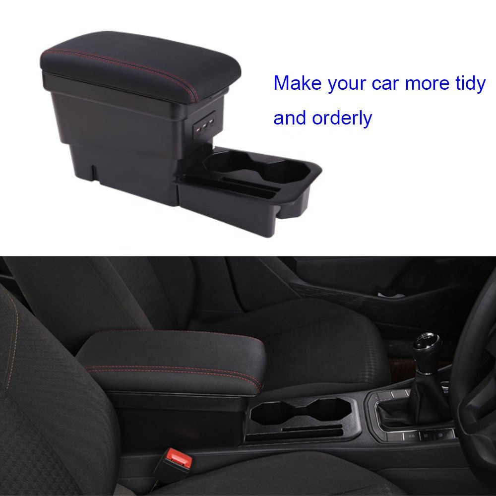 Volkswagen Multi-Armrest Console Box for VW Cars Bore Armrest Box Console
