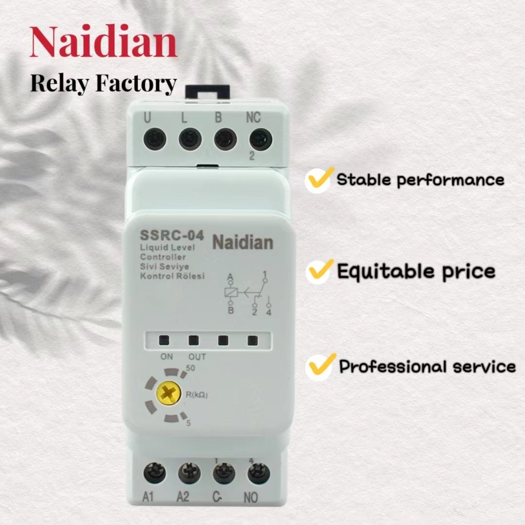 Naidian Customized Good Quality SSRC-04 Liquid Level Control Device Liquid Level Controller Relay