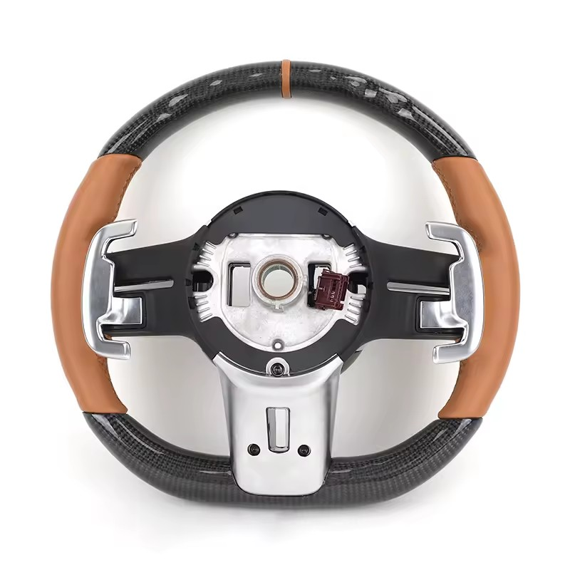 Custom Upgrade Leather Carbon Fiber DCT Steering Wheel for Mercedes Benz AMG GT W204 W205 W213 W212 W220 W221 W222 Gle 63 C63