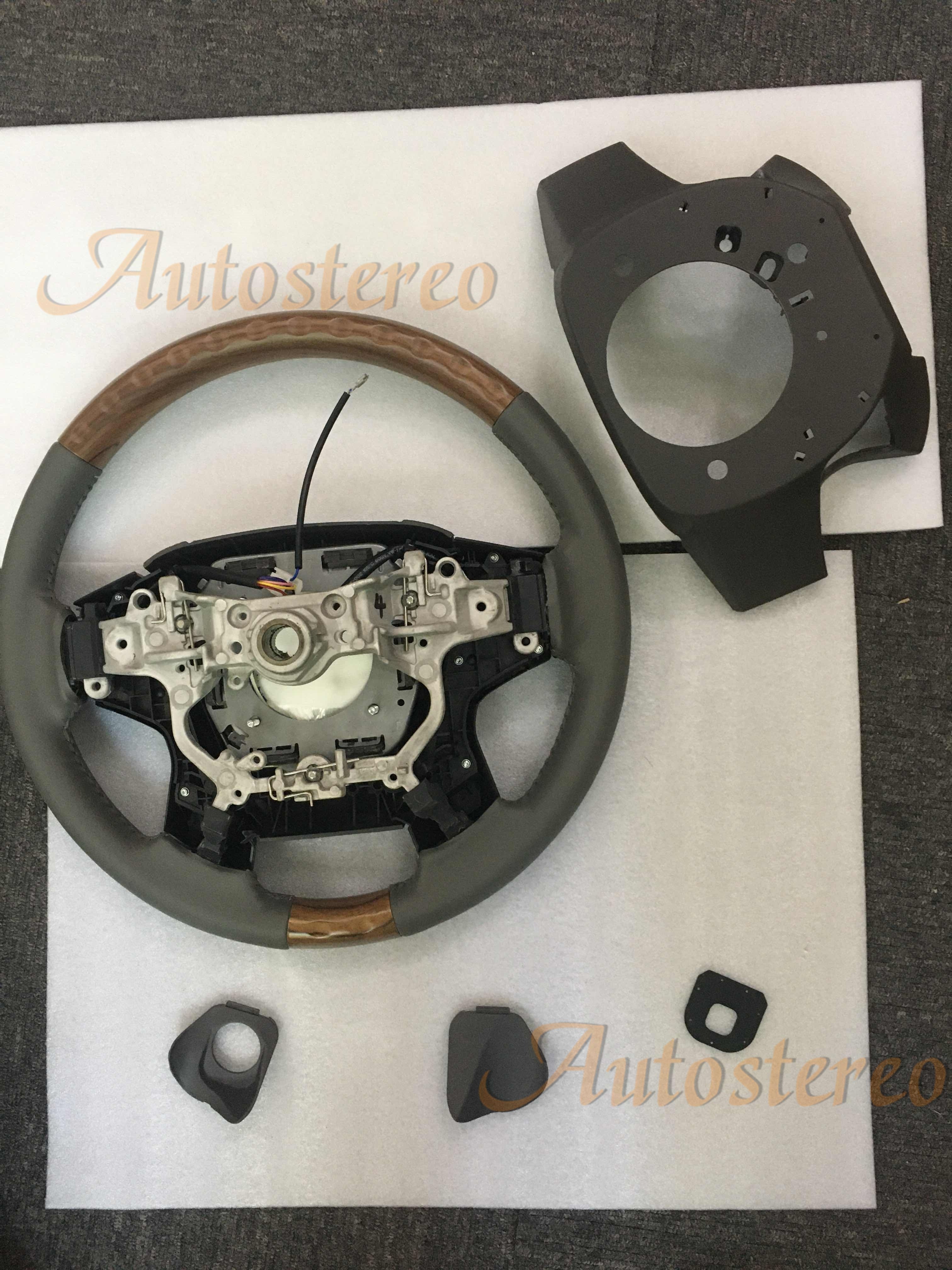 Car Style Steering Wheel For TOYOTA LAND CRUISER LC200 2008-2020 VX GX Size Prado 150 2010-20 Control Coupe Version Suitable SP