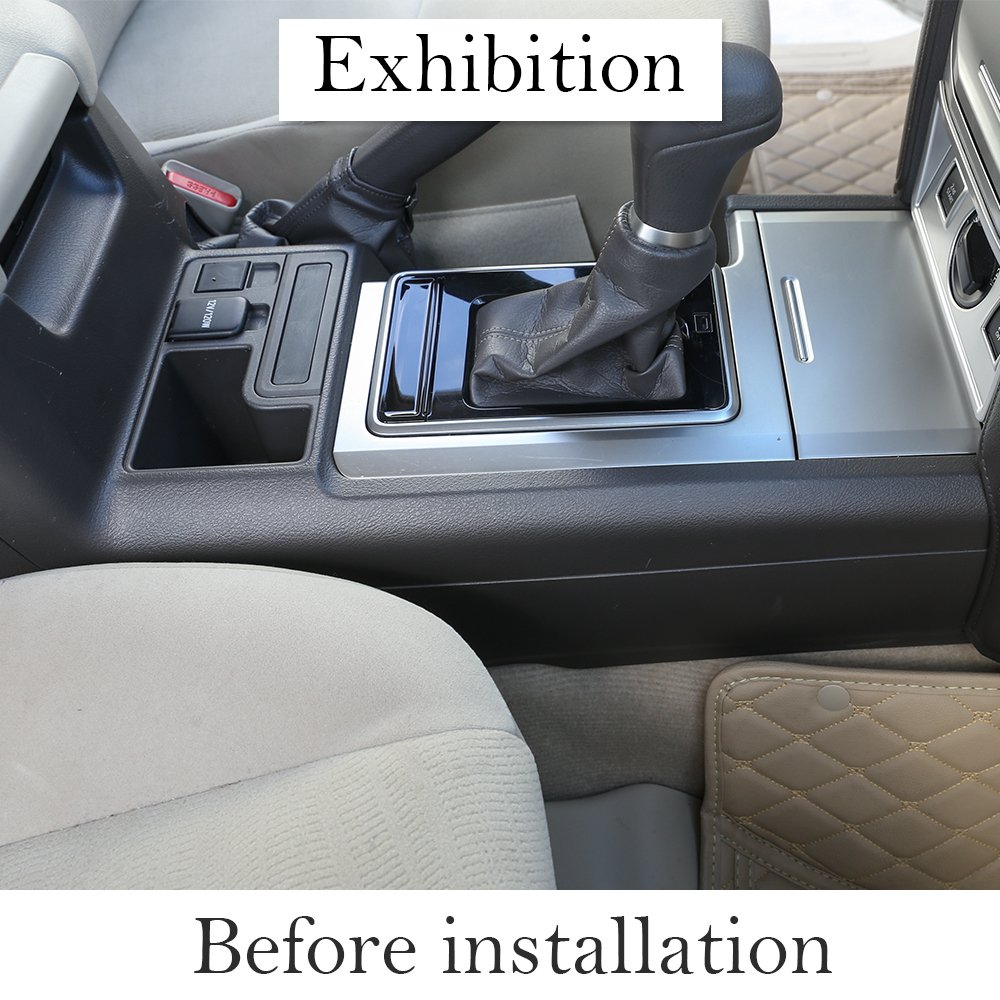 ABS Plastic Central Console Armrest Storage Box for Toyota Land Cruiser Prado 2018 Car Accessories