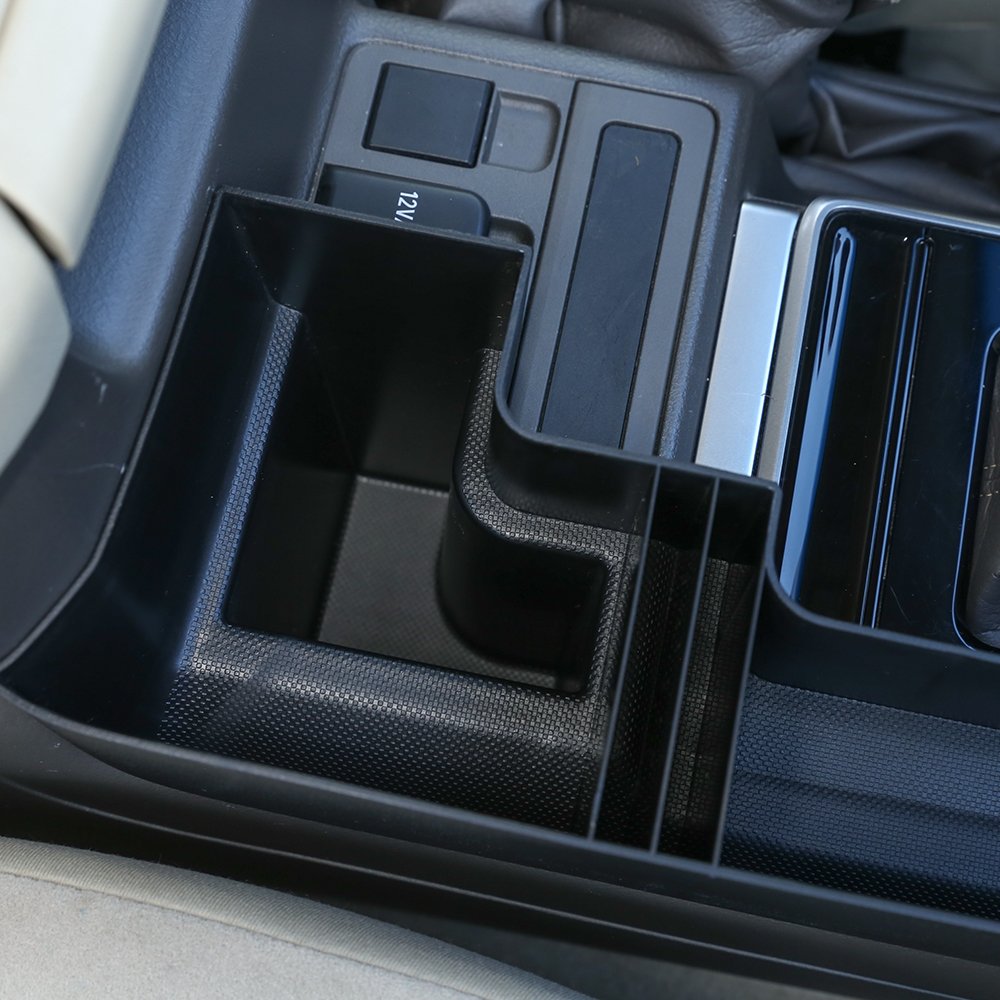 ABS Plastic Central Console Armrest Storage Box for Toyota Land Cruiser Prado 2018 Car Accessories