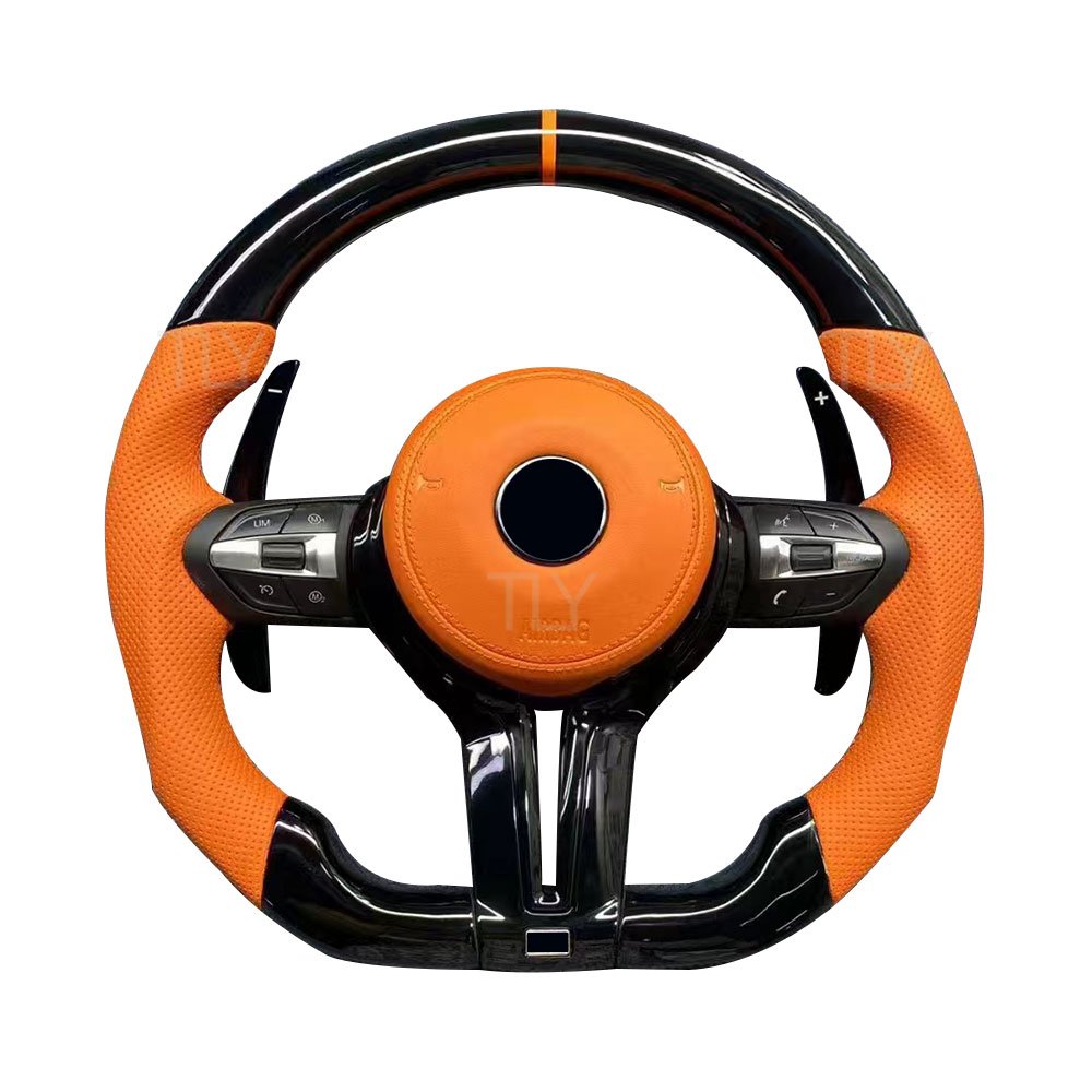 High Quality Carbon Fiber Car Steering Wheel M performance pro For BMW M340i M435i M440i E90 E46 E60 Steering Wheel