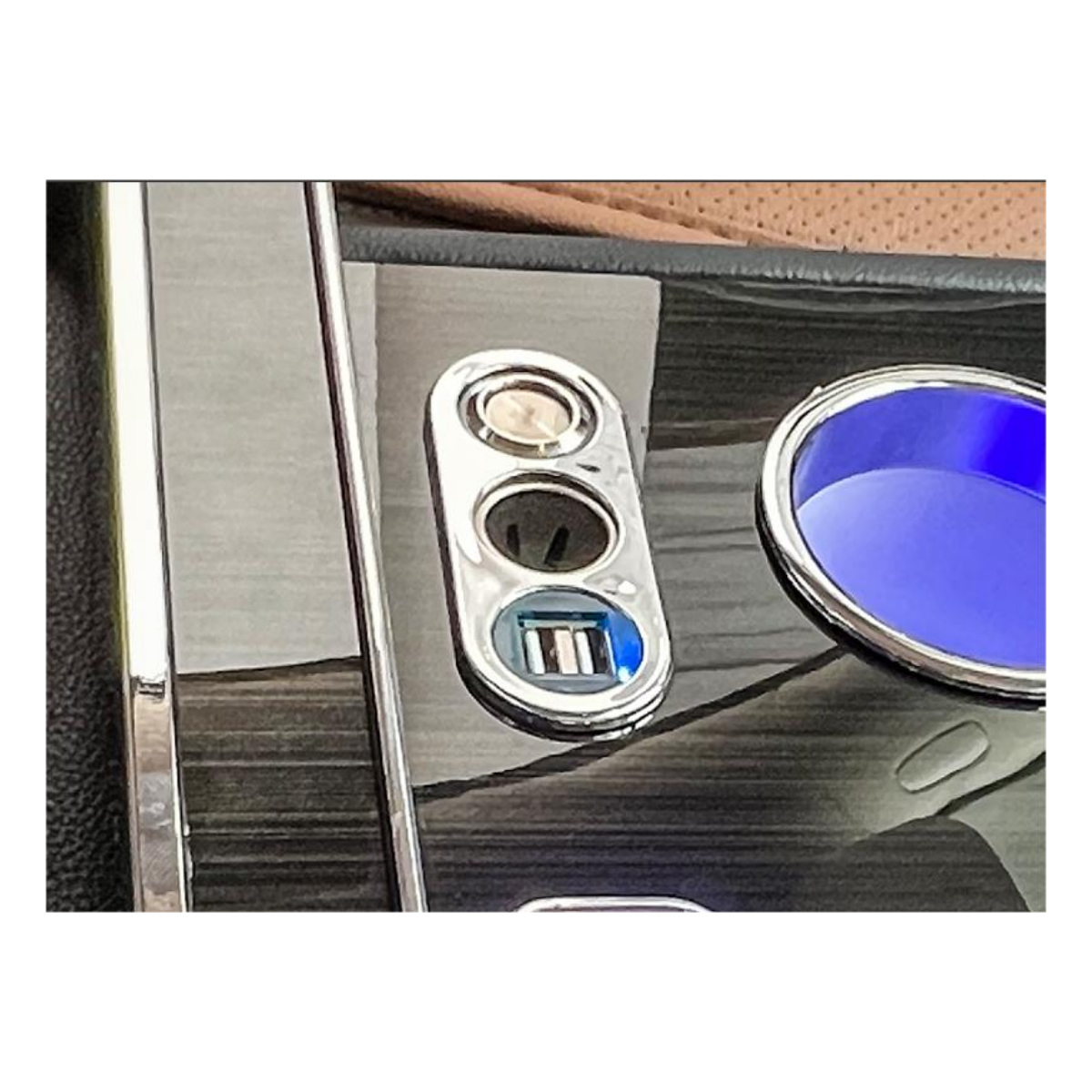 High-quality Central Armrest for Mercedes Viano W639 V-Class W447 2003-2019 With USB / LED Ambient Light/Black Car Armrest