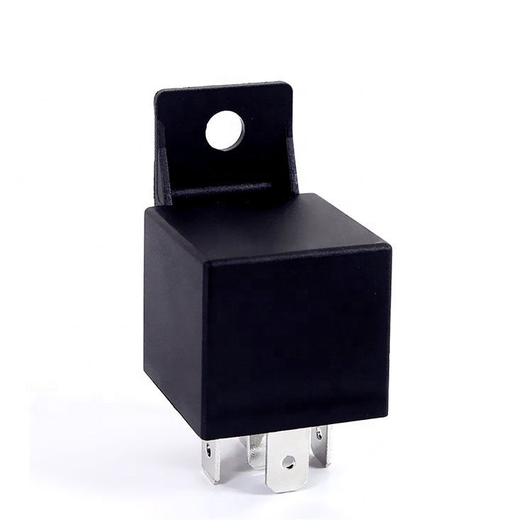 Universal Type Automobile Relay Car 1Z 5PIN SPDT 24v 40a Auto Relay With Plastic Bracket