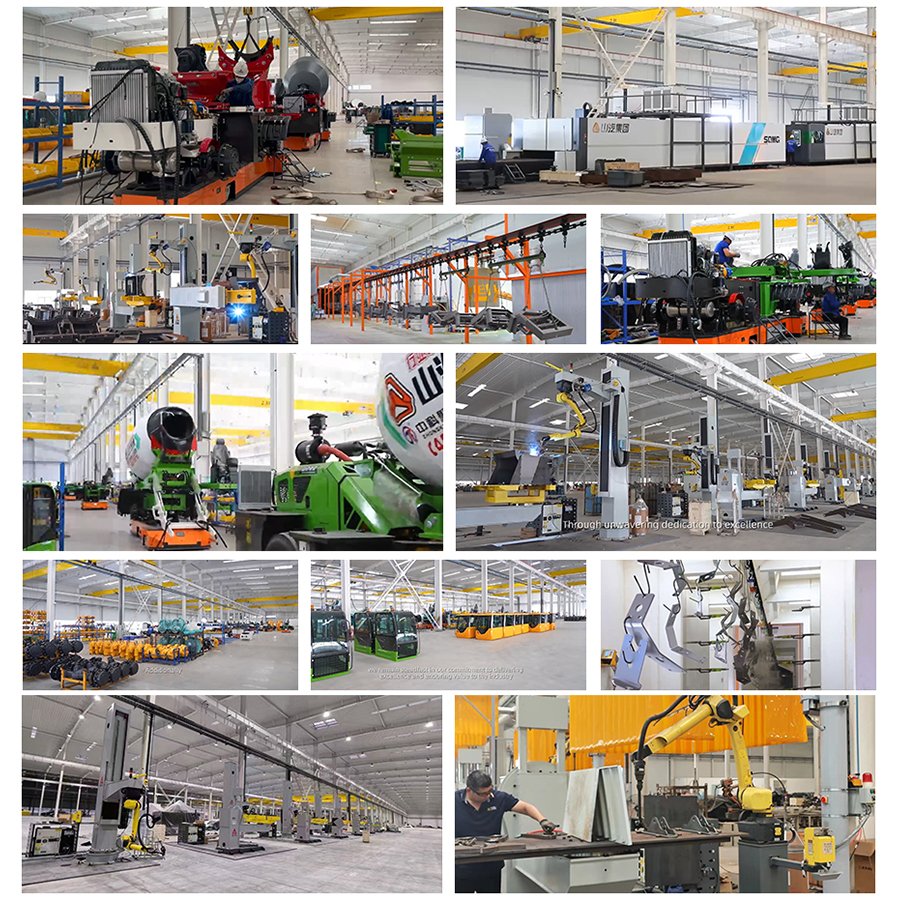 SQMG 2/2.6/3.5/4/5.5/6.5m3 Auto Mobile Machine Self-Loading Concrete Mixer Truck With Self-Loading From China