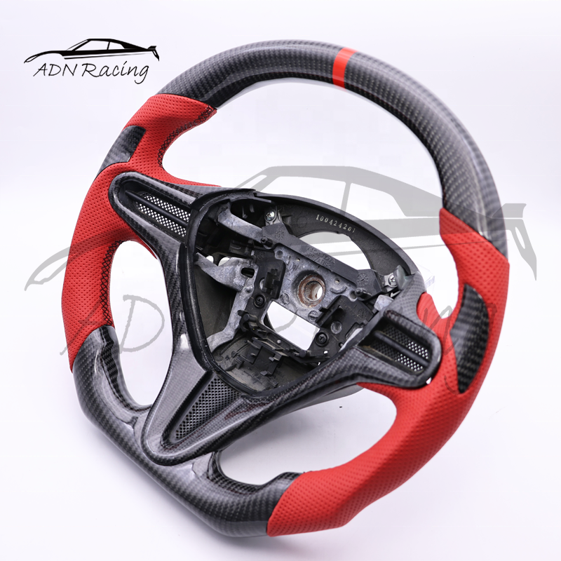 Racing Sport Carbon Fiber Steering Wheel For HONDA CIVIC 2006 2007 2008 2009 2010 2011