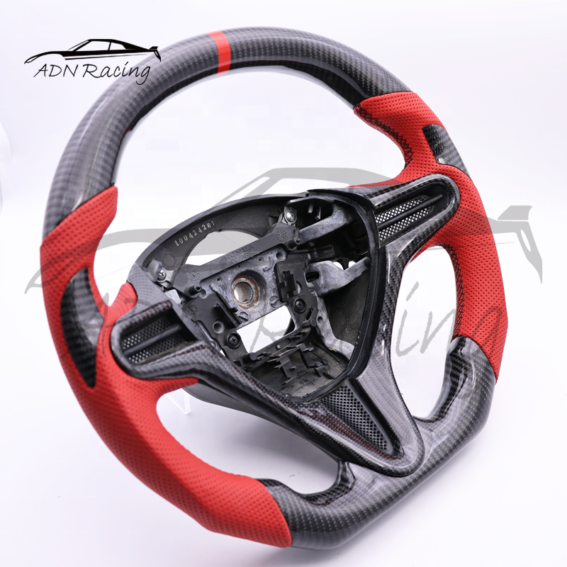 Racing Sport Carbon Fiber Steering Wheel For HONDA CIVIC 2006 2007 2008 2009 2010 2011