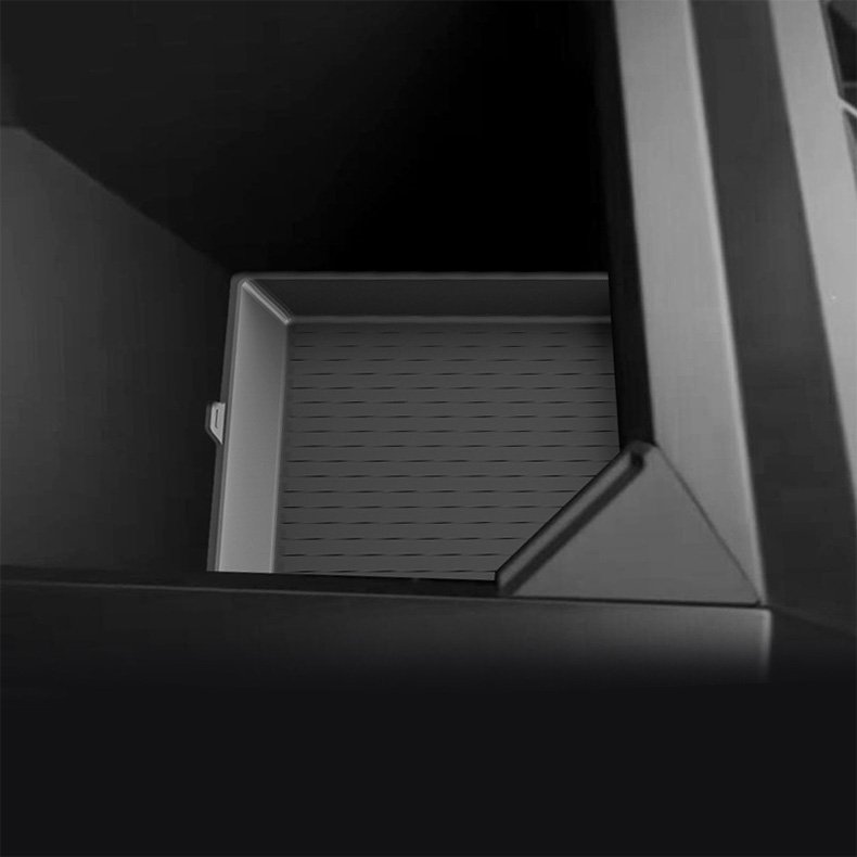 For 24 Models of Tesla Cybertruck Non-Slip Silicone Pad Armrest Box Interior Accessories