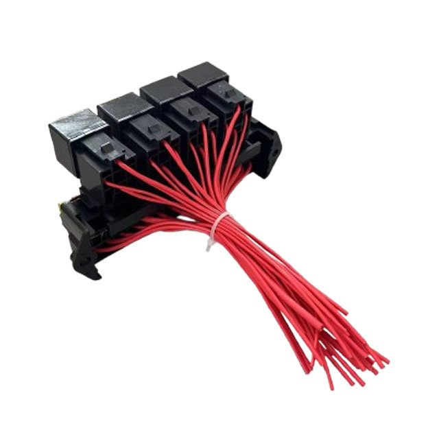 15 Way Waterproof ATC/ATO Fuse Holder Block Universal Relay Box With Relay Fuses and Wire for Auto Car Truck Boat