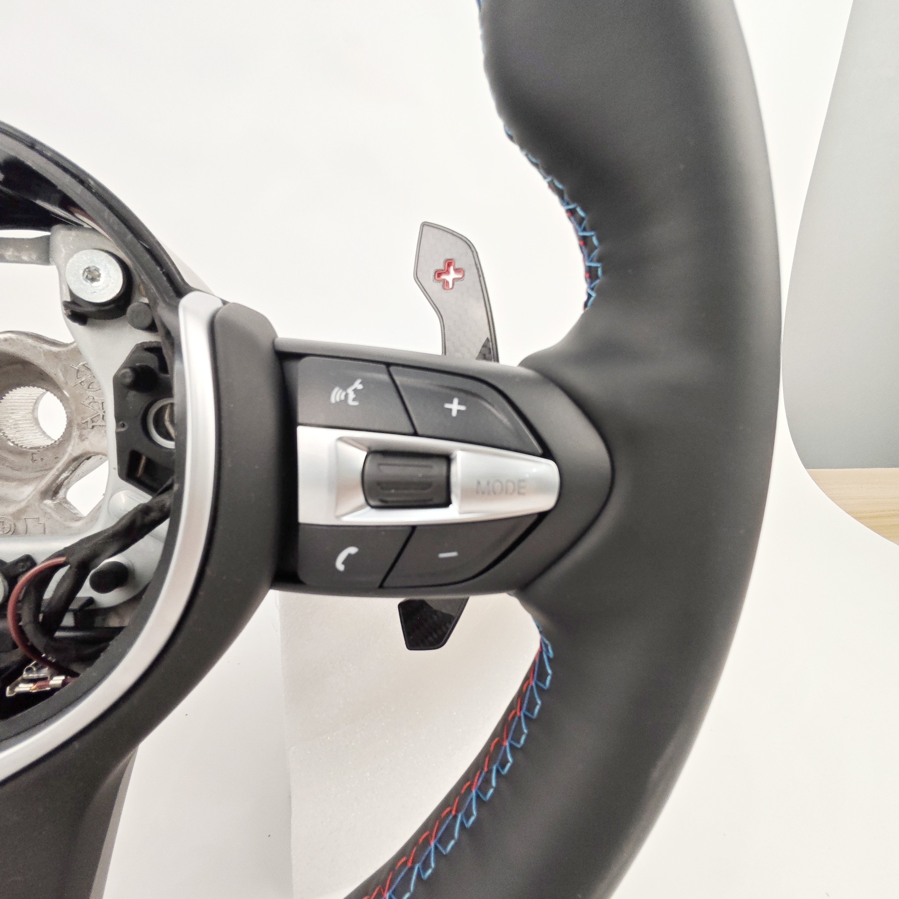 Leather trim real leather steering wheel For BMW F20 F32 M Sport Steering Wheel M3 M4 M2 Series 3 Steering Wheel