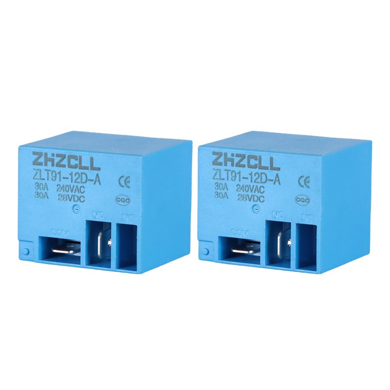 Zhenglin Mini Electric 24V 5pins 30/40A Change-Over Power Relays 12V T91 Car Relay Auto Control Parts 24V 5pins 30/40A Miniature