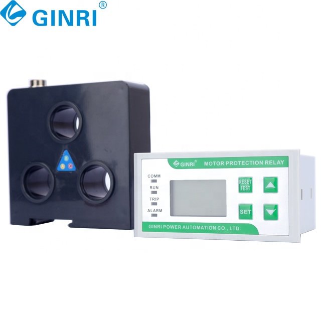Three Phase AC 220V 380V RS485 Auto Manual Electronic Voltage Motor Protection Relays