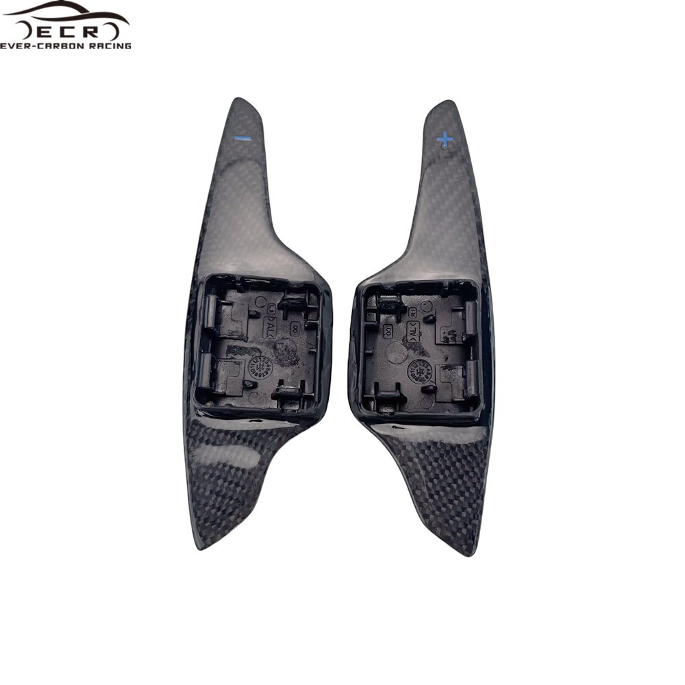 Ever-Carbon Racing ECR Personal Tailor Carbon Fiber Steering Wheel Paddle Shifter For C8 Corvette Carbon Steering Wheel