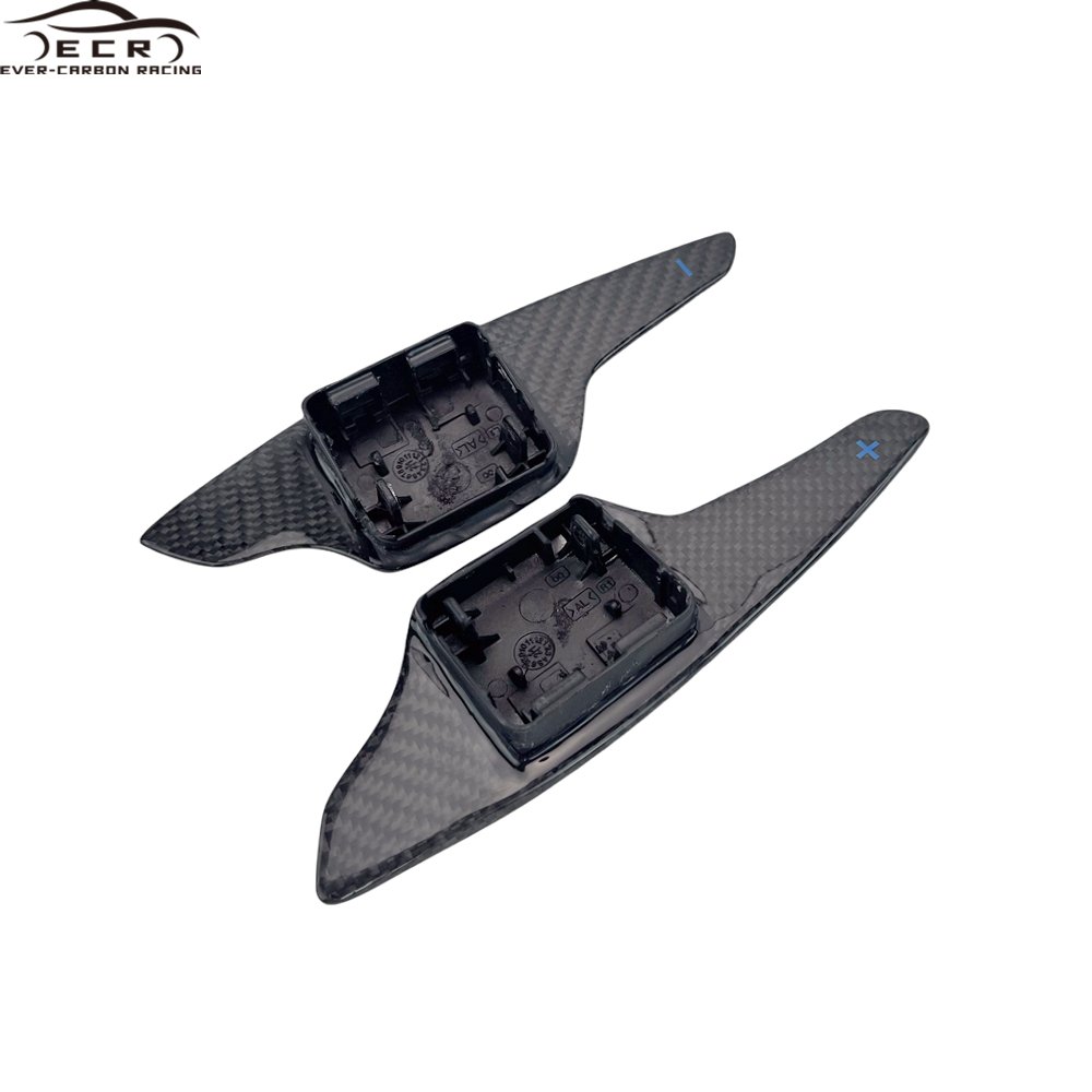 Ever-Carbon Racing ECR Personal Tailor Carbon Fiber Steering Wheel Paddle Shifter For C8 Corvette Carbon Steering Wheel