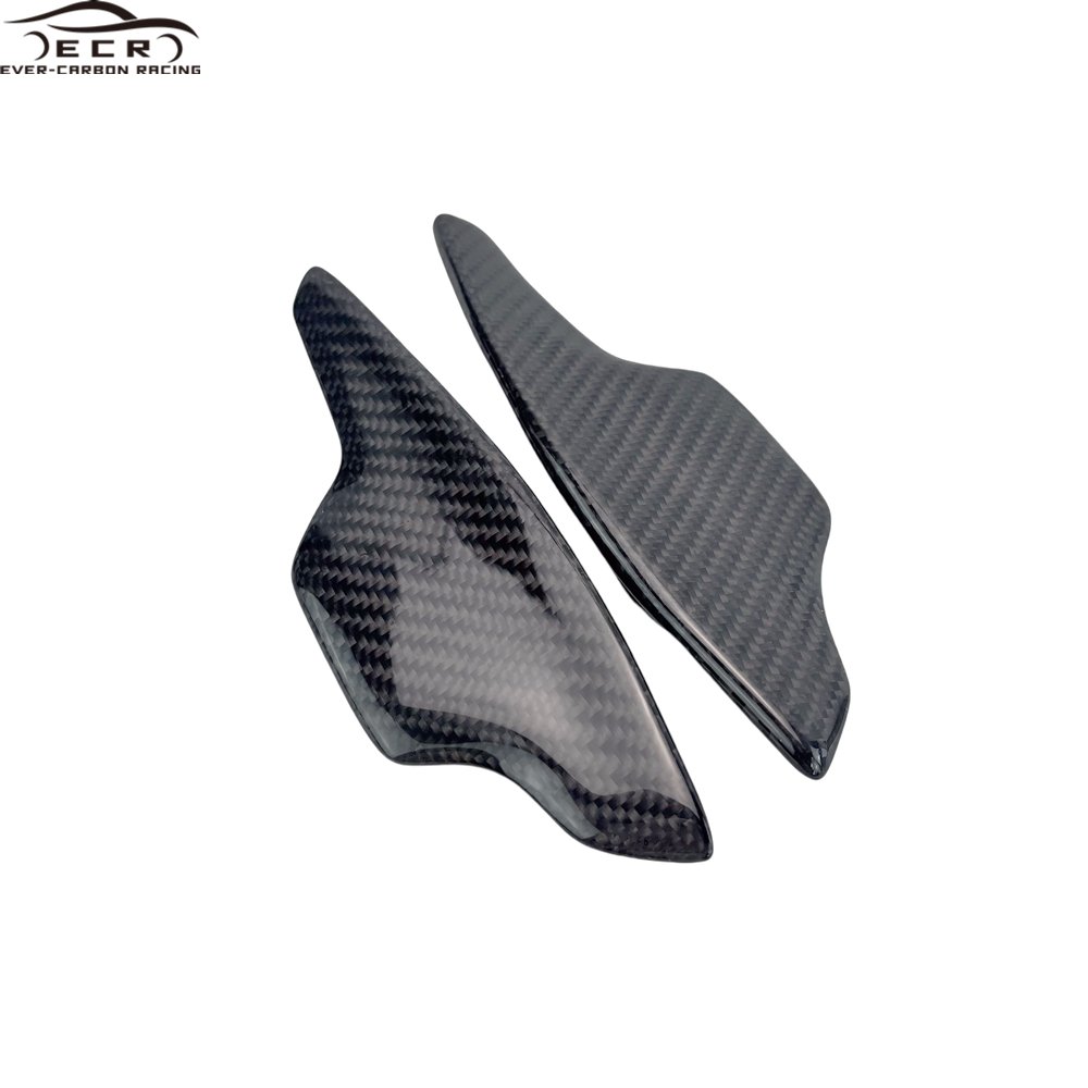 Ever-Carbon Racing ECR Personal Tailor Carbon Fiber Steering Wheel Paddle Shifter For C8 Corvette Carbon Steering Wheel