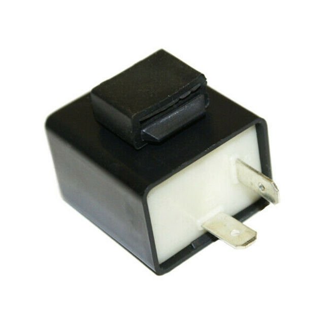 2-Pin LED Flasher Relay Fix Hyper Flash Turn Signal Decoder Brake Light Led Flasher Bulb Motorcycle LED Flashers