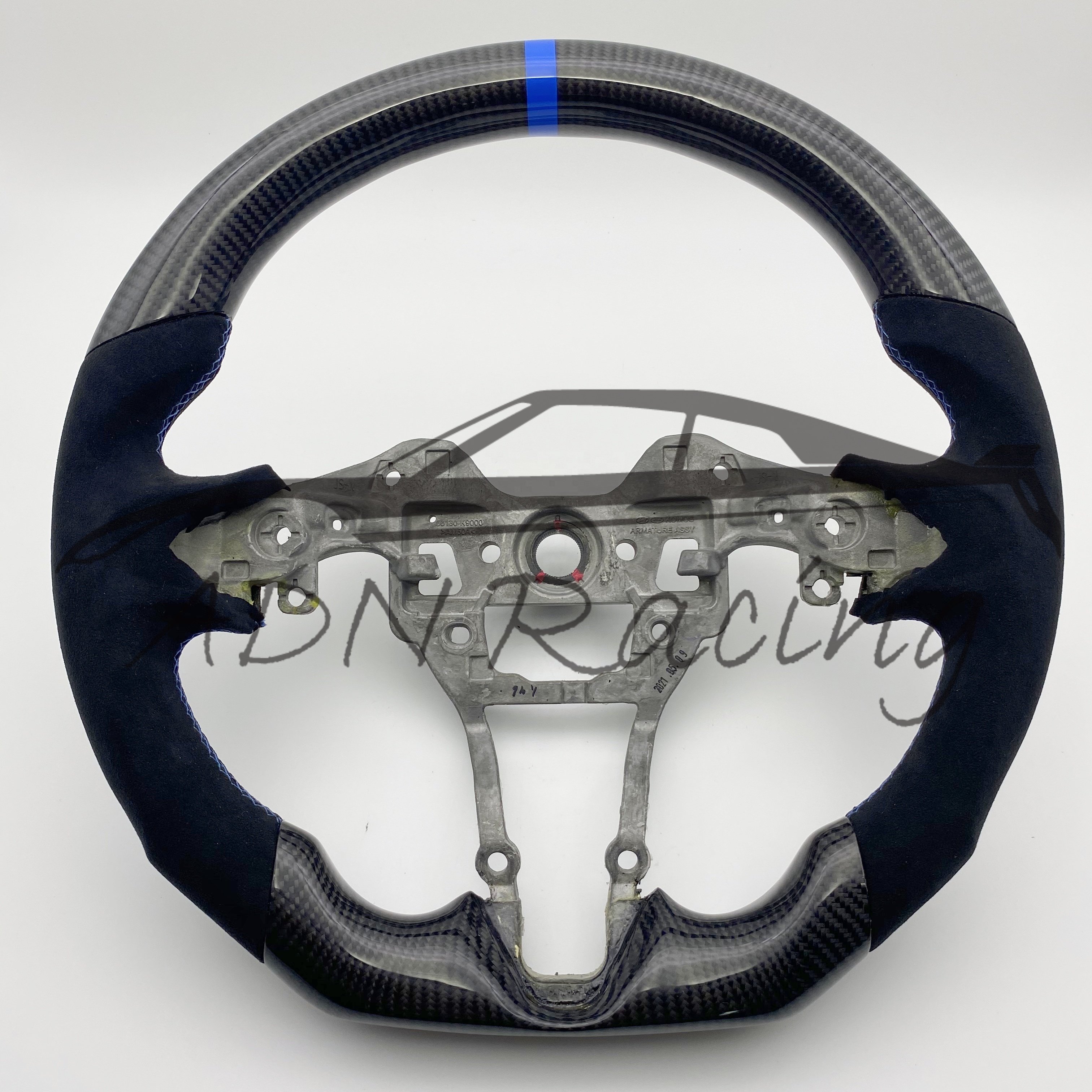 Fully Custom Carbon Fiber Steering Wheel For Hyundai Veloster N 2019+