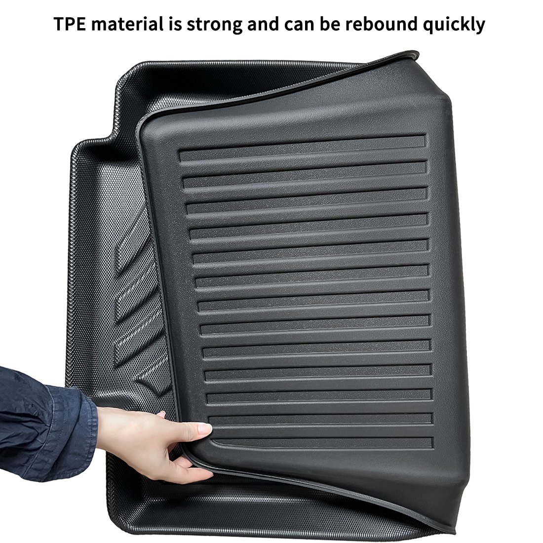 Muchkey Customized Car Accessories Car Carpet Anti-Slip Rubber Waterproof 5D TPE Car Floor Mats for Honda Civic CRV CR-V HR-V