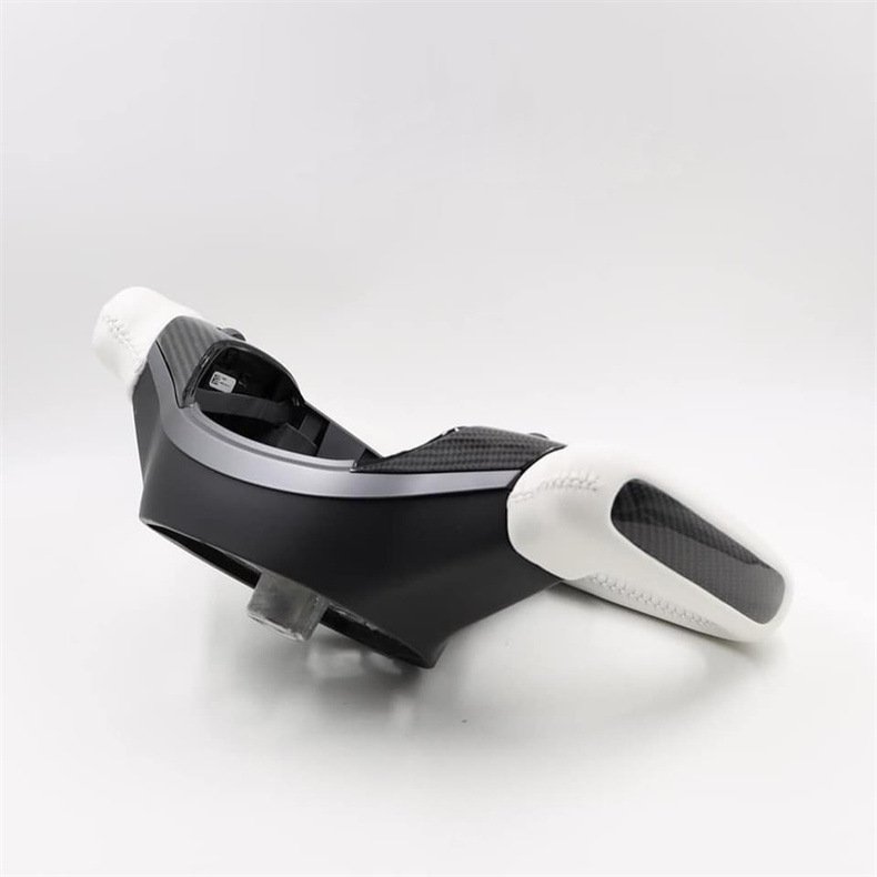 Model 3 y x s car steer wheel carbon fiber steering wheel for tesla model 3 y x s yoke steering wheel