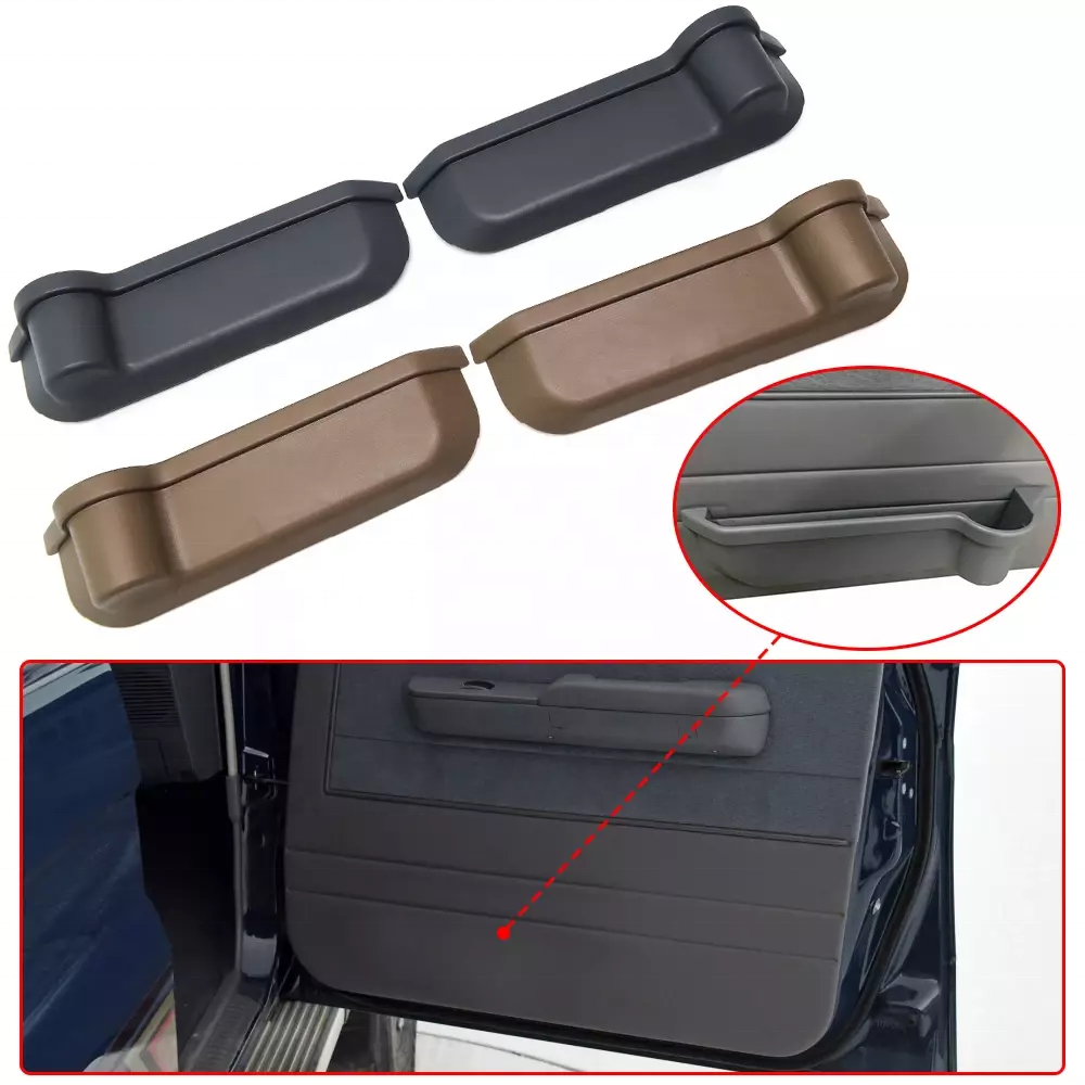 YBJ Car Accessories Interior Pocket Storage Organizer Box for Land Cruiser 70 Series LC79 FJ79 Front Door Cup Holder Storage Box