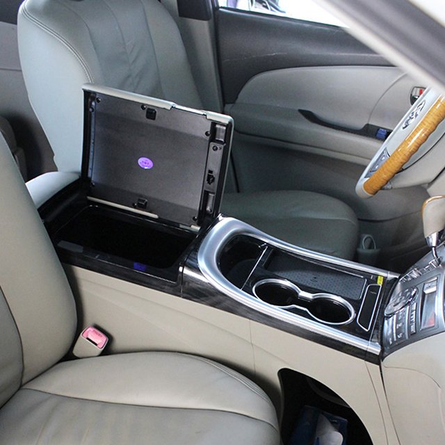 Central Armrest Box Storage Box Interior Modification Accessories Armrest Box Previa / Estima / Tarago