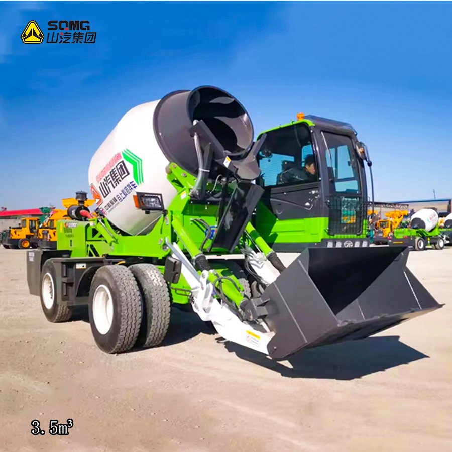 1.2m3 2m3 2.6m3 3m3 3.5m3 4m3 Self-Loading Concrete Mixer With Reasonable Price