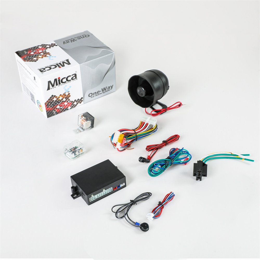 Universal Car Alarm Anti-Hijacking One Way Smart Car Security System Suitable Rolling Code Universal Car Alarm System