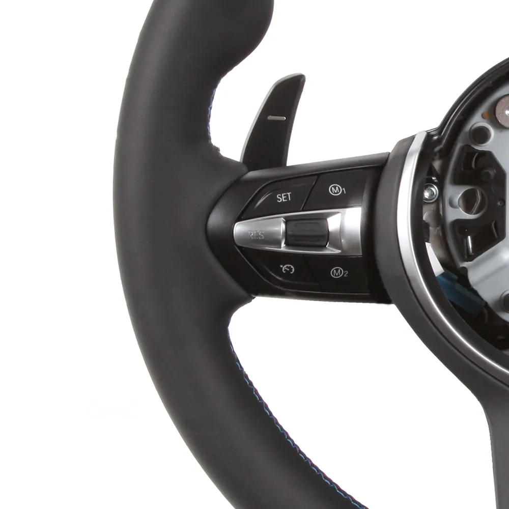 Car interior accessories for BMW F10 F30 E90 E92 F11 F80 F82 F83 F85 F86 F87 X3 X4 X5 leather steering wheel